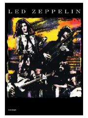 Led Zeppelin Poster Fahne How West was Won