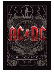 ACDC Poster Fahne Black Ice
