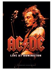 ACDC Poster Fahne live at Doningten