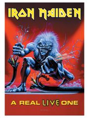 Iron Maiden Poster Fahne I real Live one