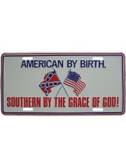 Autoschild American by Birth