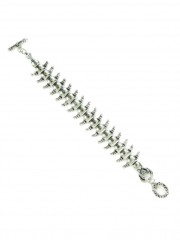 Heavy Metal Armband Drachenskelett