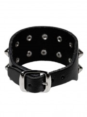 Leder Armband Spike Nieten