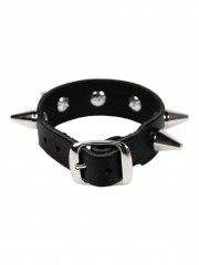 Leder Armband mit Spitznieten