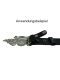 Leder Wechselgürtel schwarz 80 cm
