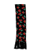 Winterschal Erdbeeren und Kirschen