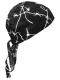 Bandana Cap Totenkopf mit Drähten