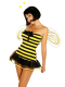 Damen Bienen Kostüm für Halloween Fasching und Themenparties