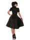 Petticoat Rockabilly Kleid schwarz burgund