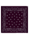 Bandana Old School bordeaux