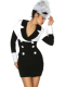 Rockabilly Vintage Marine-Kleid