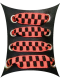 Schnürsenkel schwarz orange schmal