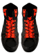 Schnürsenkel eisernes Kreuz orange schmal