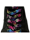 Schnürsenkel Zebra bunt schmal