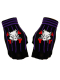 Fingerlose Handschuhe Skull Cat