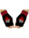 Fingerlose Handschuhe brennende Würfel