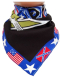 Bandana American Bipth blau