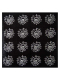 Bandana Totenkopf in Spinnennetz