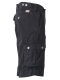 Bermudashort schwarz stonewashed