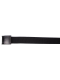 US Gürtel Kunststoff Plastikschloß schwarz 4 cm