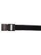 US Gürtel Kunststoff Plastikschloß schwarz 4 cm