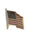 Anstecker Pin Fahne USA