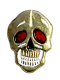 Anstecker Pin lachender Totenkopf