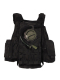 Tactical Weste schwarz mit Modular System
