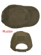 Softshell Baseball Cap schwarz mit Klett