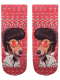 Sneaker Socken bedruckt Elvis Dog