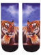 Sneaker Socken bedruckt Tiger