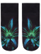 Sneaker Socken bedruckt Blume