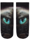 Sneaker Socken bedruckt Auge