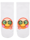 Sneaker Socken bedruckt Emoji Reggae