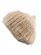 Wollmütze beige