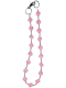 Geldbeutel Kette mit Würfeln Pink