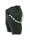 Geldbeutel Kette mit Würfeln Pink