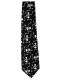 Krawatte tanzende Skelette
