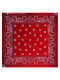 Bandana Old School dunkelrot