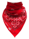 Bandana Old School dunkelrot