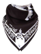 Bandana Totenkopf schwarz
