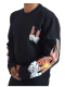 Sweatshirt brennende Würfel