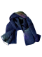Polyester Tuch blaue Textur