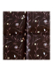 Polyester Tuch braun Blumen
