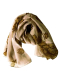 Polyester Tuch beige Blumen