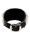 Leder Armband Pyramiden Nieten 2 reihig