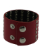 Kunstleder Armband rot