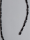 Magnet Armband Kette schwarz und silberne Kugeln