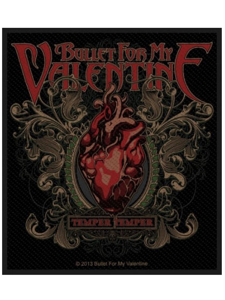 Aufnäher Bullet For My Valentine Temper Temper bei armardi