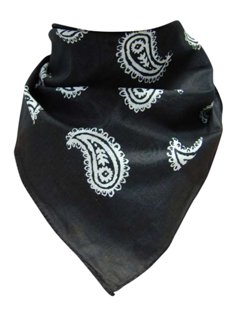 bandana weiß schwarz